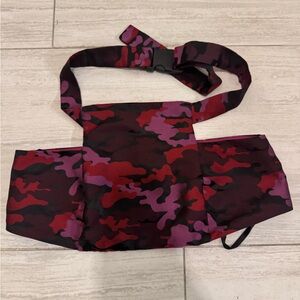 h:ours Vibrant Pink and Purple crop top small